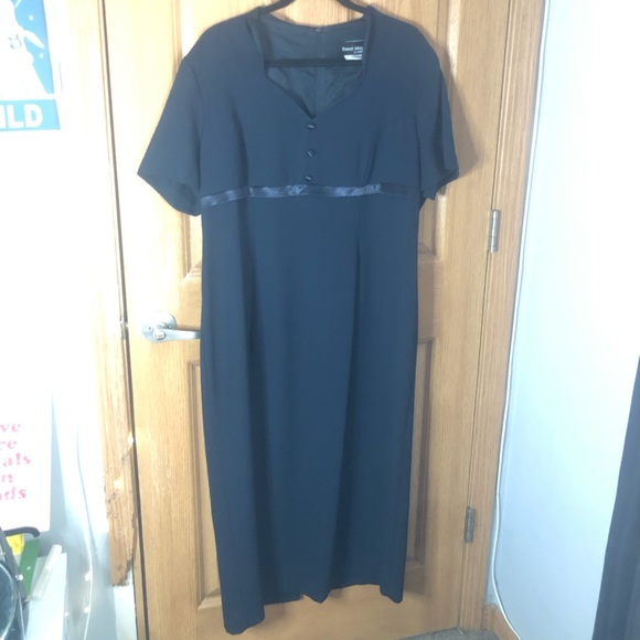 Navy Vintage Dress - Picture 2 of 5